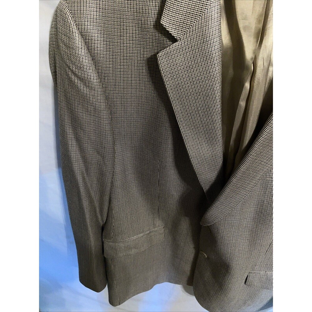 Ralph Ralph Lauren Men’s Dress Blazer Size 44L Gold Business Formal City - Picture 6 of 12